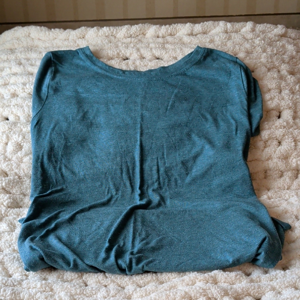 Torrid Teal Short Sleeve Tee